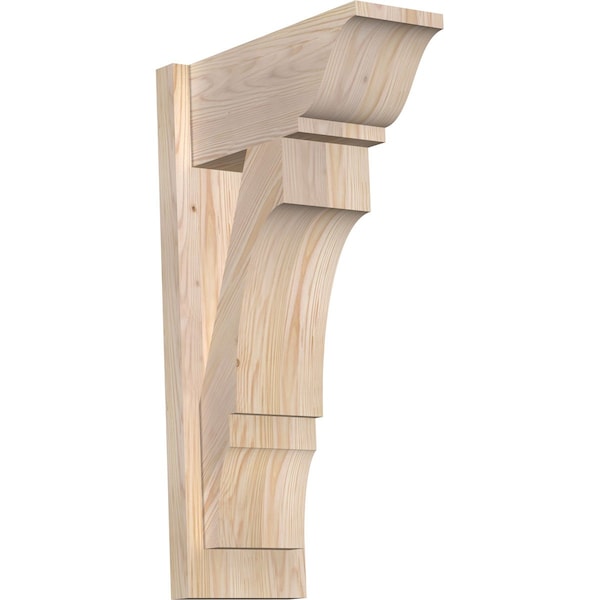 Ekena Millwork Balboa Traditional Smooth Outlooker, Douglas Fir, 7 1/2"W x 16"D x 28"H OUT08X16X28BOA01SDF - main